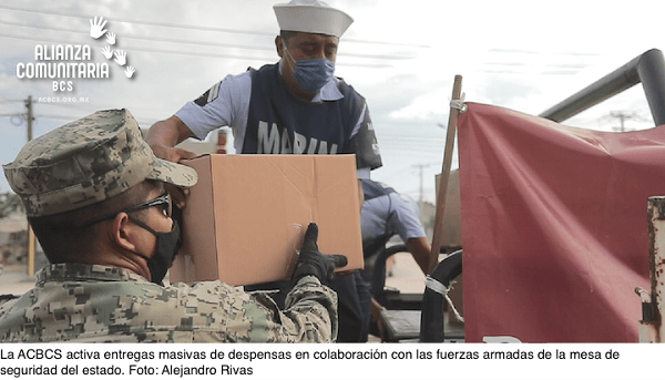 ACBCS-Activa entrega masiva de despensas en agosto - Foto Alejandro Rivas