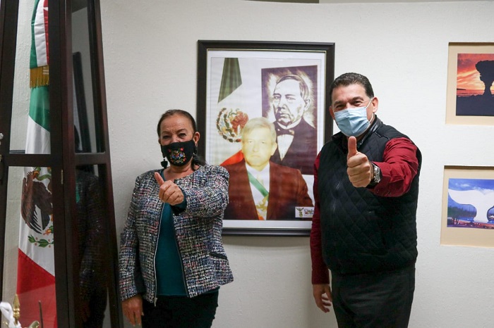 VISITA SENADORA LUCÍA TRASVIÑA