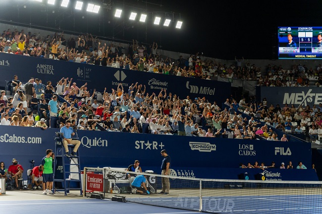 DEL 19 AL 24 DE FEBRERO SE REALIZARÁ EL ABIERTO DE TENIS DE LOS CABOS